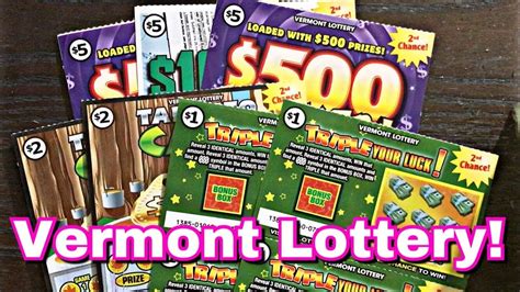 vt lottery scratch tickets|vermont lottery scratch off tickets.